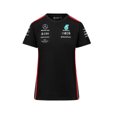 MERCEDES AMG Driver Replica juoda marškinėliai moterims
