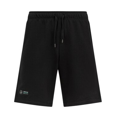 Juodi MERCEDES AMG Fanwear šortai vyrams
