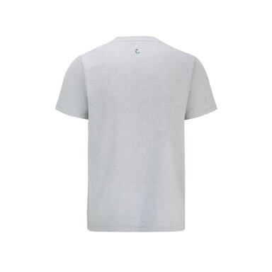 MERCEDES AMG Fanwear Logo pilki marškinėliai vyrams