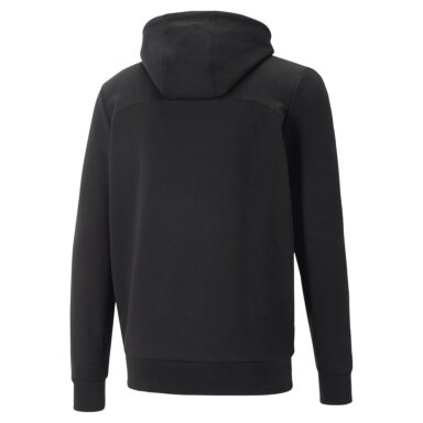 MERCEDES AMG Puma juodas unisex džemperis su užtrauktuku
