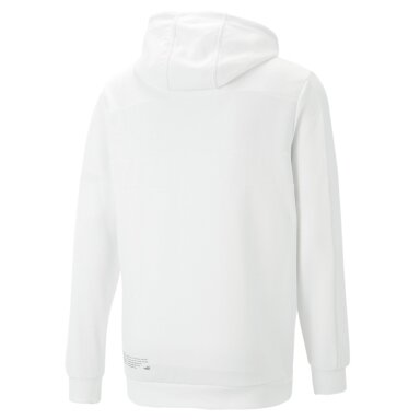 MERCEDES AMG Puma Speed balta unisex džemperis su gobtuvu