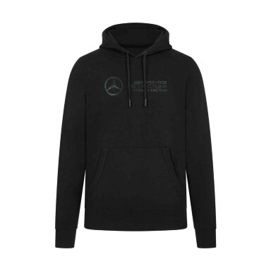 MERCEDES AMG Stealth Black Hoodie vyrams MGP24_SWH_STE