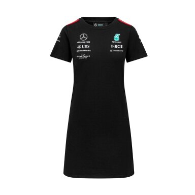 MERCEDES AMG komandos replika – juoda suknelė moterims