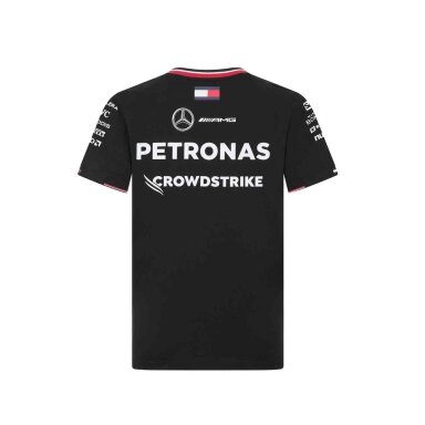 MERCEDES AMG vairuotojo juoda marškinėliai vaikams MGP24_TSE_DRI MGP24_TSE_DRI