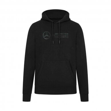 MERCEDES AMG Stealth Black Hoodie vyrams MGP24_SWH_STE MERCEDES AMG Stealth Black Hoodie vyrams MGP24_SWH_STE