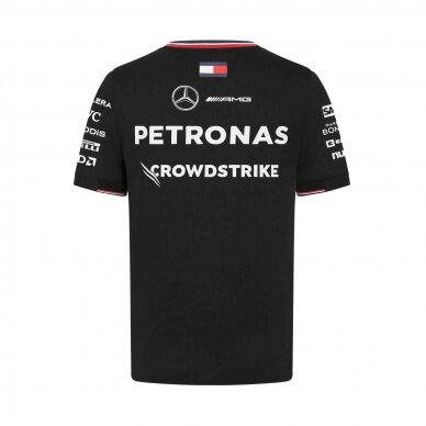 MERCEDES AMG vairuotojo juoda marškinėliai vyrams MGP24_TSH_DRN MGP24_TSH_DRN 1
