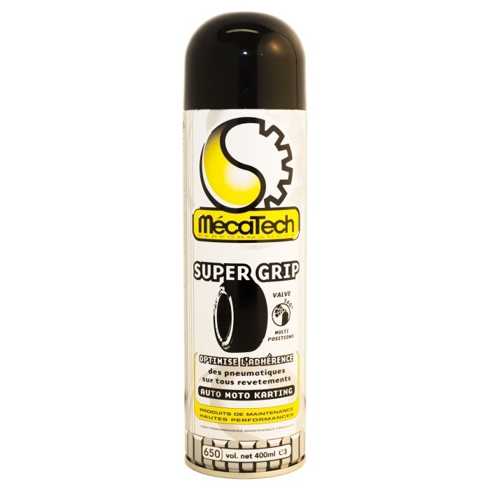MECATECH Super Grip 400 ml padangų priežiūros priemonė MECATECH Super Grip 400 ml padangų priežiūros priemonė