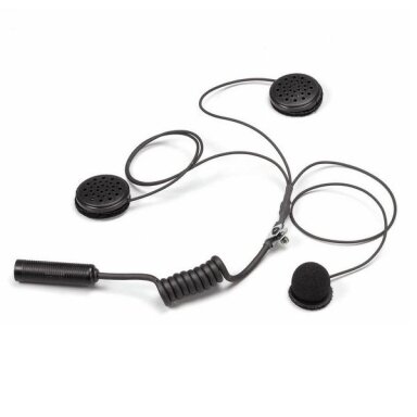 STILO pilno veido šalmo mikrofonas + ausinės WRC radijui