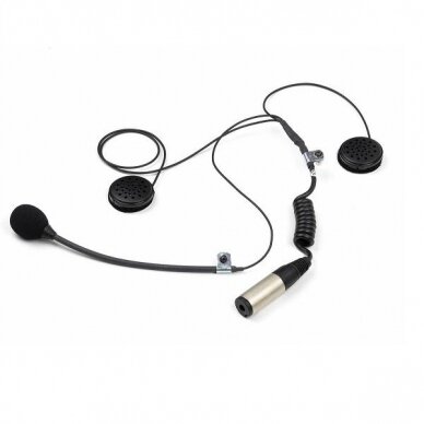 Mikrofonas + ausinės STILO reaktyvinis šalmas Trophy radijui Mikrofonas + ausinės STILO reaktyvinis šalmas Trophy radijui