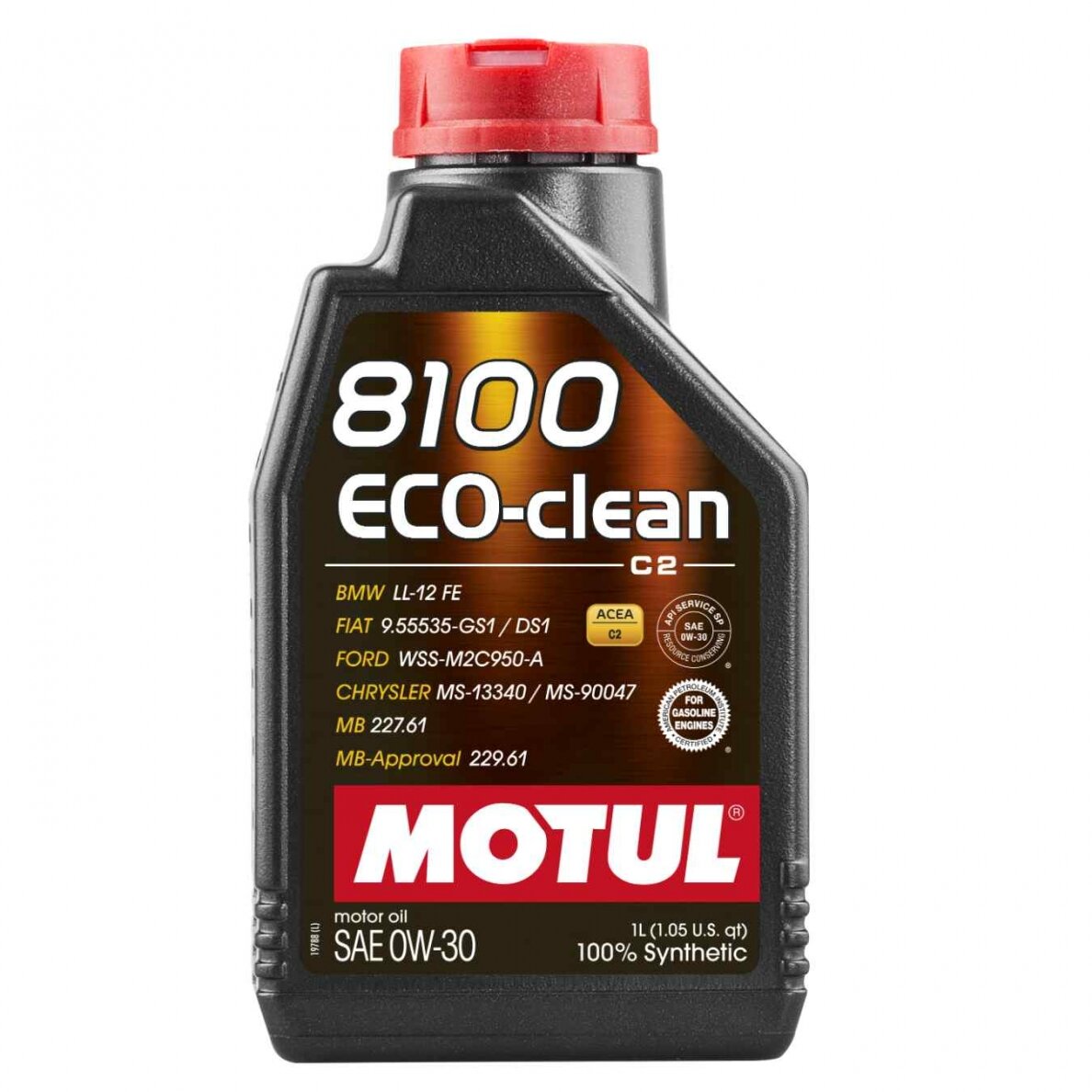 MOTUL 8100 Eco-Clean 0W30 1L variklio alyva MOTUL 8100 Eco-Clean 0W30 1L variklio alyva