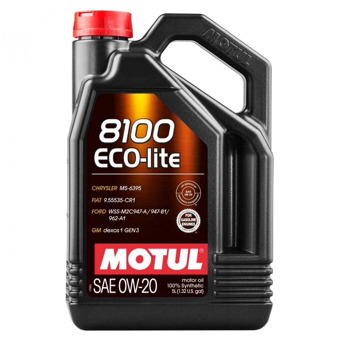 MOTUL 8100 Eco-Lite 0W20 5L variklio alyva MOTUL 8100 Eco-Lite 0W20 5L variklio alyva