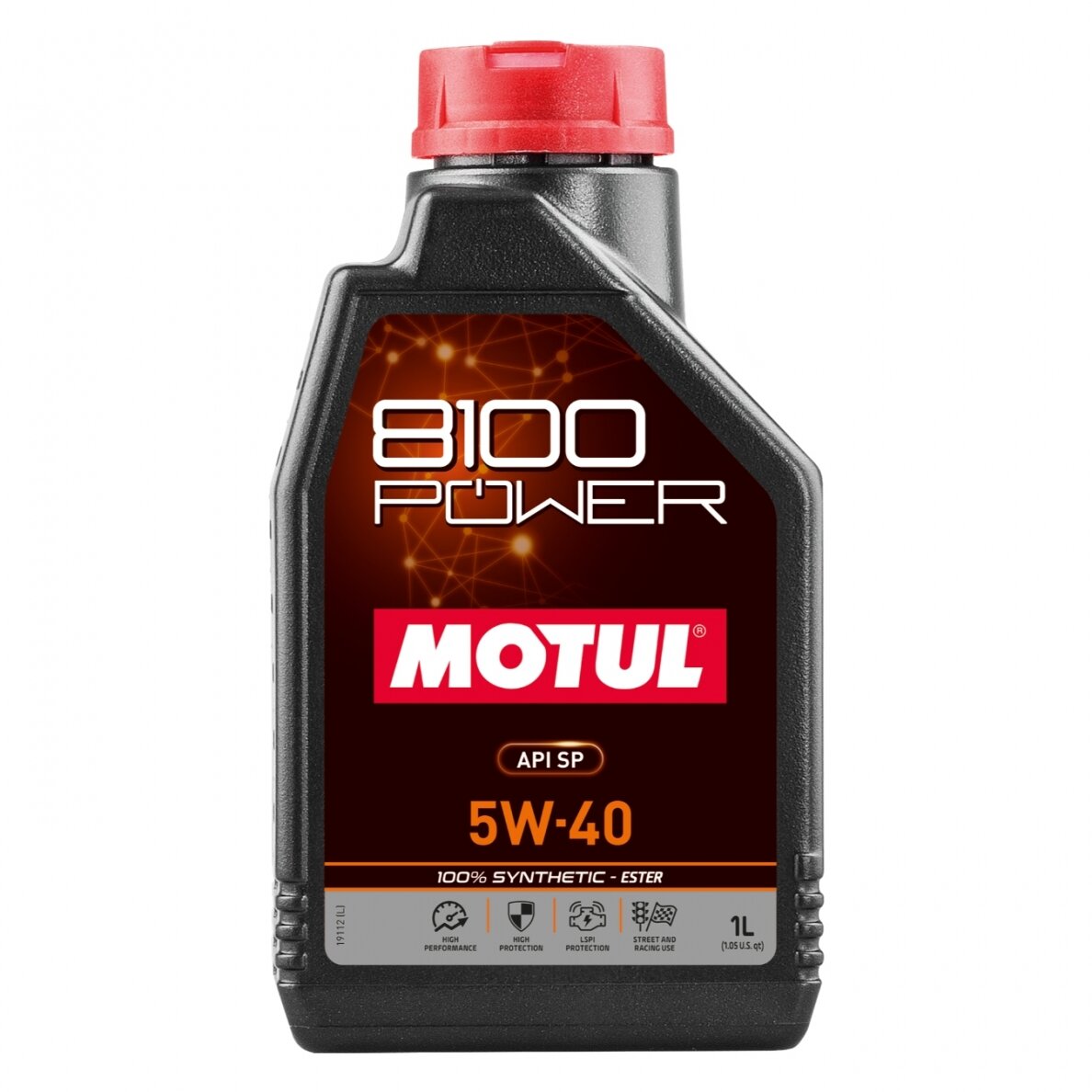 MOTUL 8100 POWER 5W40 1L variklio alyva
