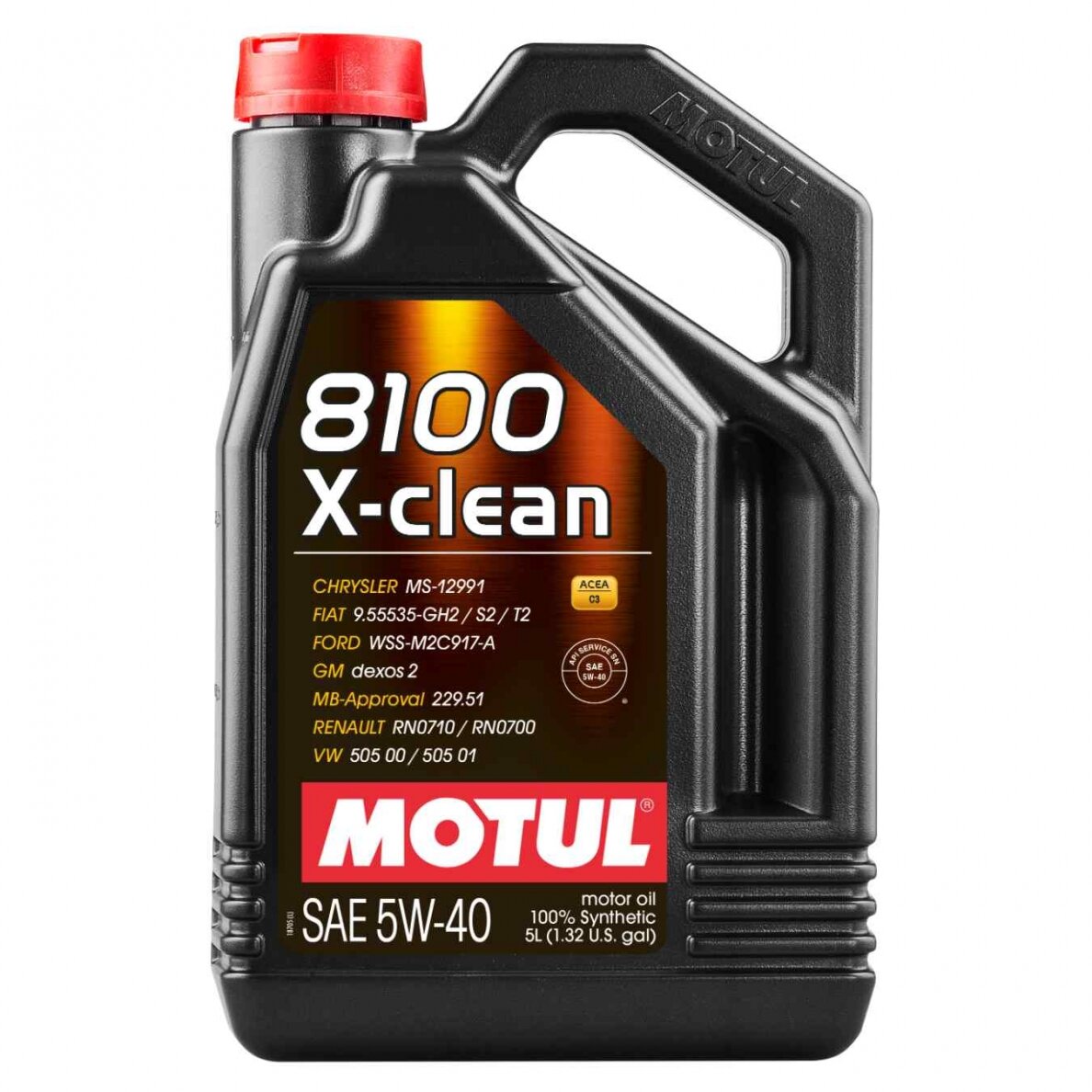 MOTUL 8100 X-Clean 5W40 5L variklio alyva
