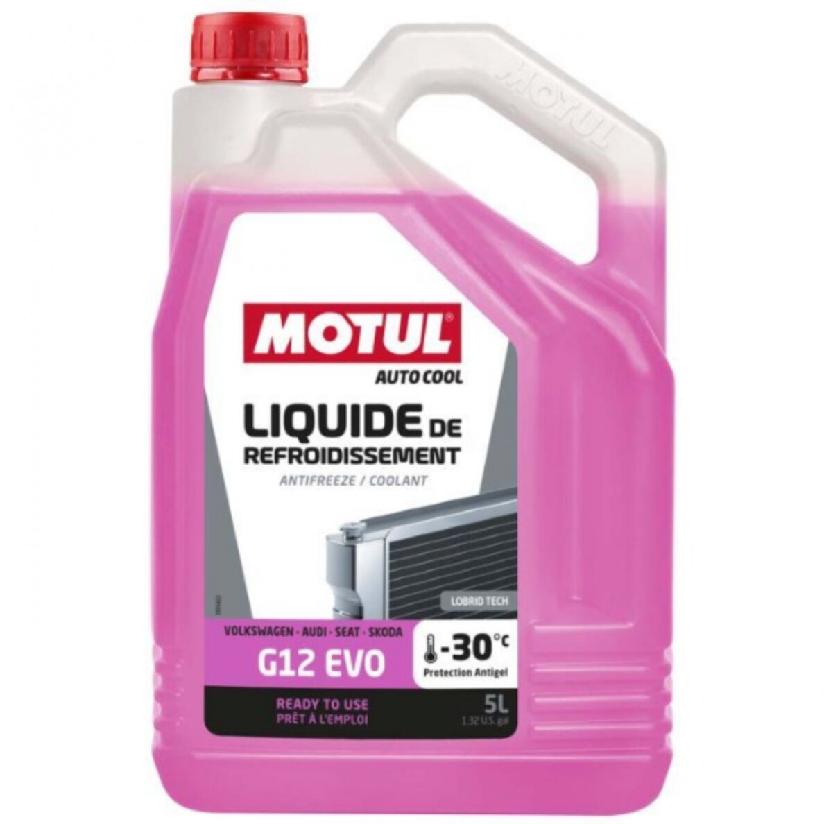 MOTUL Auto Cool G12 EVO -30°C aušinimo skystis 5 l