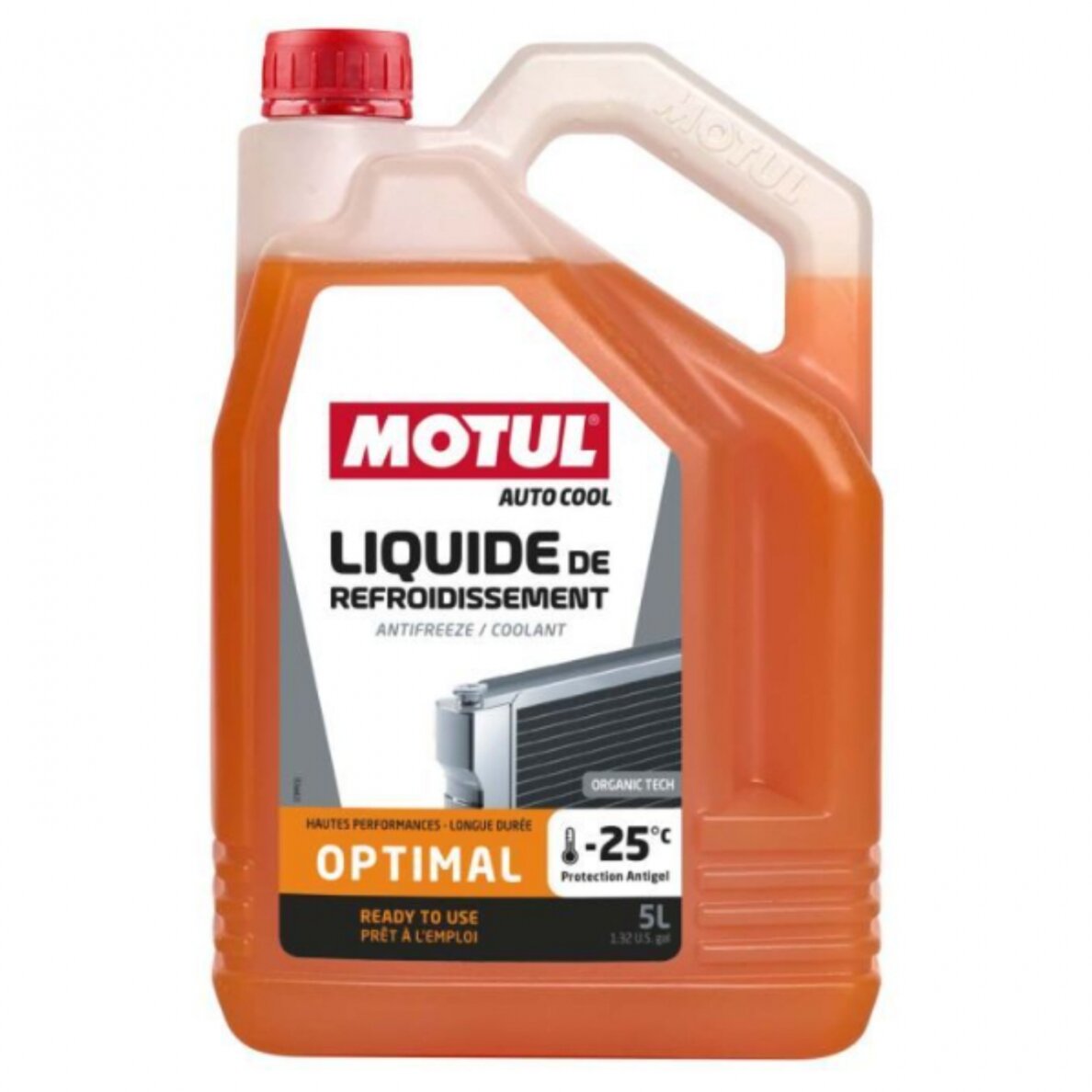 MOTUL Auto Cool Optimal Coolant -25°C 5L MOTUL Auto Cool Optimal Coolant -25°C 5L