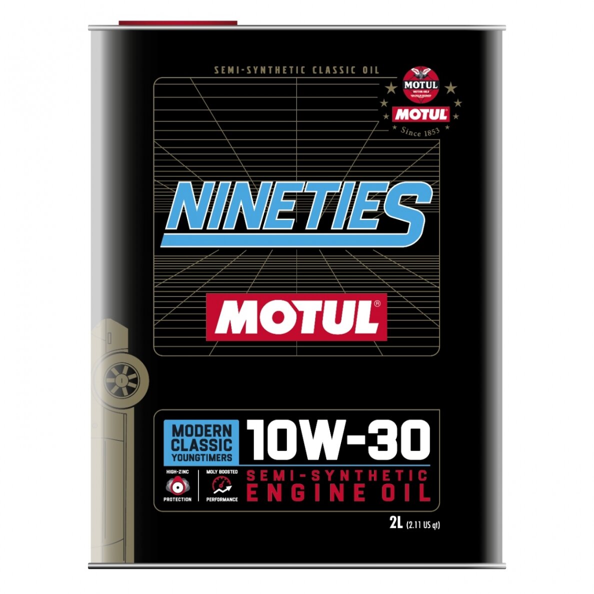 MOTUL Classic Nineties 10W30 2L variklio alyva