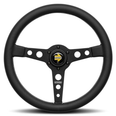 MOMO PROTOTIPO D350 Juodas vairas