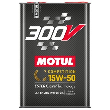 MOTUL 15W50 300V Competition 5L variklio alyva