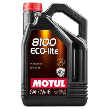 MOTUL 8100 Eco-Lite 0W-16 variklio alyva  5L
