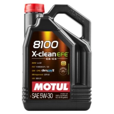 MOTUL 8100 X-Clean EFE 5W30 5L variklio alyva