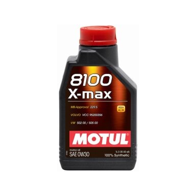 MOTUL 8100 X-MAX 0W30 1L variklio alyva