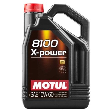 MOTUL 8100 X-Power 10W60 4L variklio alyva