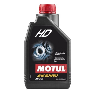 MOTUL HD 80W90 1L pavarų dėžės alyva