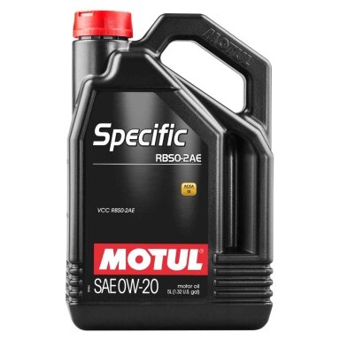 MOTUL Specific RBS0-2AE 0W20 5L variklio alyva