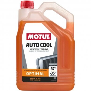 MOTUL Auto Cool Optimal Coolant -37°C 5L MOTUL Auto Cool Optimal Coolant -37°C 5L