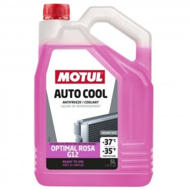 MOTUL Auto Cool Rosa aušinimo skystis -37 °C 5 l MOTUL Auto Cool Rosa aušinimo skystis -37 °C 5 l