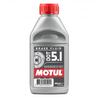 MOTUL DOT5.1 maišomas stabdžių skystis 500 ml 1 MOTUL DOT5.1 maišomas stabdžių skystis 500 ml 1