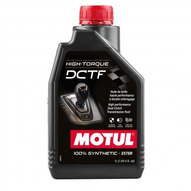 MOTUL HIGH TORQUE DCTF 1L pavarų dėžės alyva MOTUL HIGH TORQUE DCTF 1L pavarų dėžės alyva