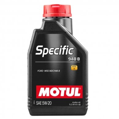 MOTUL Specific 948B 5W20 1L variklio alyva MOTUL Specific 948B 5W20 1L variklio alyva
