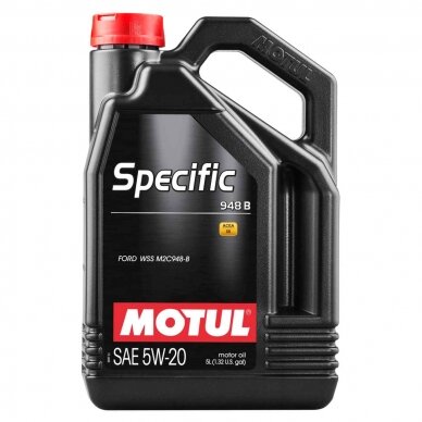 MOTUL Specific 948B 5W20 5L variklio alyva MOTUL Specific 948B 5W20 5L variklio alyva