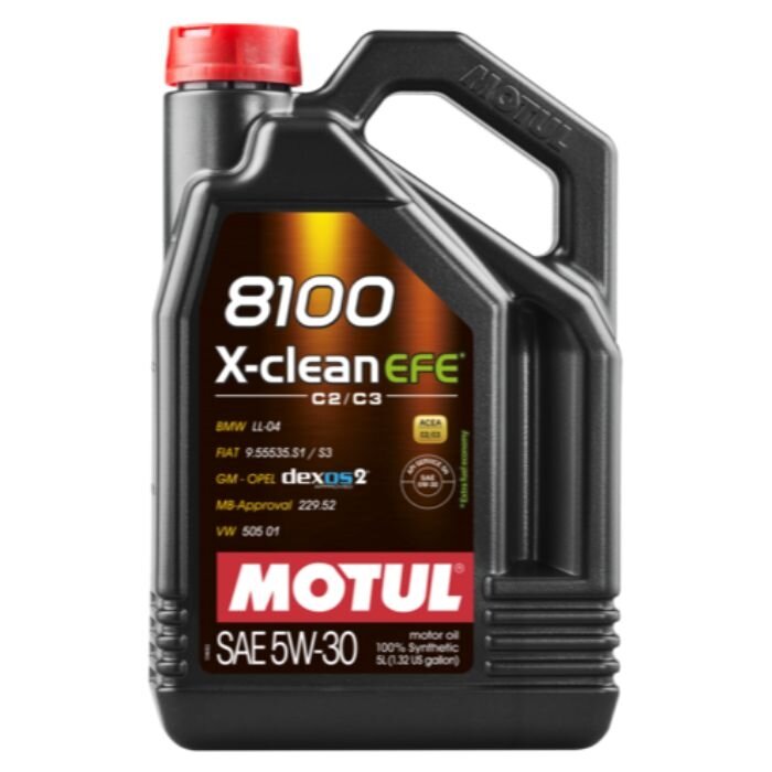 MOTUL 8100 X-Clean EFE 5W30 5L variklio alyva MOTUL 8100 X-Clean EFE 5W30 5L variklio alyva
