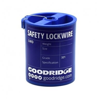 Nerūdijančio plieno fiksavimo viela GOODRIDGE lockwire