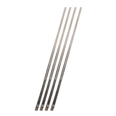 Nerūdijančio plieno karoliai (S) 36 cm x 7 mm - 4 kiekis (S) DEI 10209