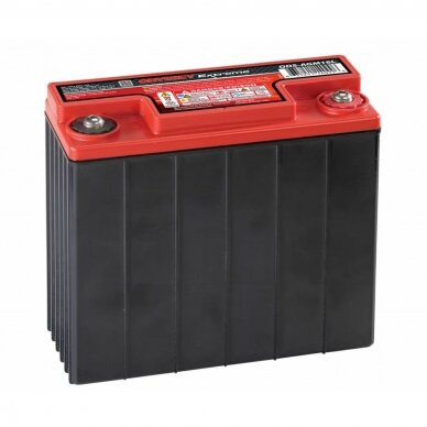 ODYSSEY PC680 Extreme Racing 25 16 A/h švino-rūgšties akumuliatorius, 680 A paleidimo galia, matmenys 184,7 x 79 x 191,8 mm ODYSSEY PC680 Extreme Racing 25 16 A/h švino-rūgšties akumuliatorius, 680 A paleidimo galia, matmenys 184,7 x 79 x 191,8 mm