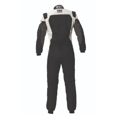 OMP FIRST EVO FIA 8856 2018 Juodas ir baltas kostiumas
