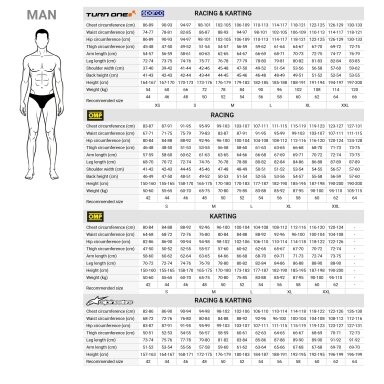 OMP FIRST EVO FIA 8856 2018 kostiumas juodai baltas