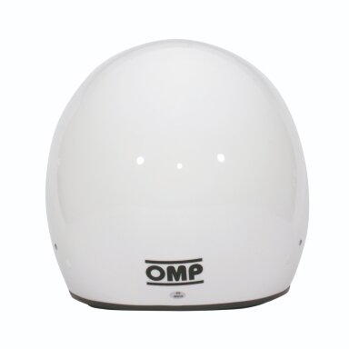 OMP GP-R K baltas kartingo šalmas