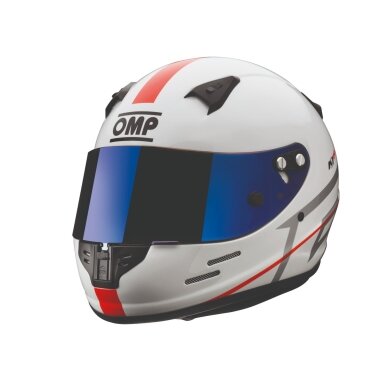 OMP KJ8 Evo CMR kartingo viso veido šalmas