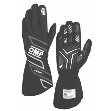 OMP ONE S FIA 8856 2018 Juodos pirštinės