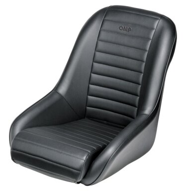 OMP Silverstone sėdynė juoda
