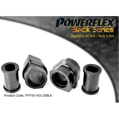 POWERFLEX Black Series tylūs blokai PEUGEOT 206 priekinė stabilizatoriaus traukė 20 mm Nr. 3