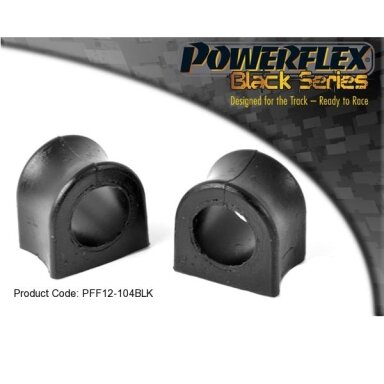 POWERFLEX Black Series tylūs blokai CITROEN Ax ir PEUGEOT 106 priekinė stabilizatoriaus sija (išorinė) Nr. 4
