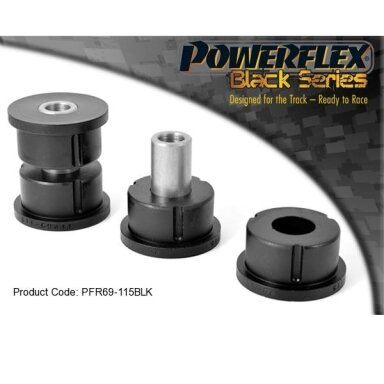 POWERFLEX Black Series tylūs blokai SUBARU Impreza Galinė sustiprinimo juosta prie galinio rato stebulės Nr. 6