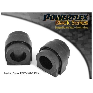 POWERFLEX Black serijos tylūs blokai, skirti MINI R50 / R52 / R53 / R55 / R56 ir R57 Priekinis stabilizatorius 24mm n°2