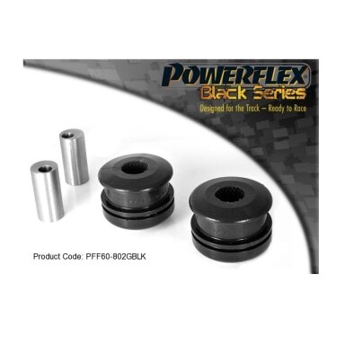 POWERFLEX Black serijos tylūs blokai RENAULT Clio III 197/200 Sport priekinis trikampis galinis nr. 2 Reguliuojamas ratukas