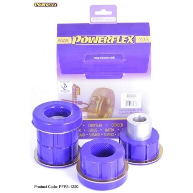 POWERFLEX standartiniai tylūs blokai BMW M3 E90 / E92 / E93 galiniam rėmui – priekinis Nr. 19